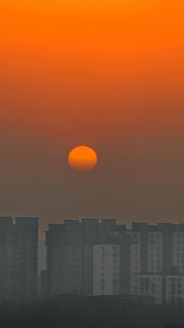 夕阳如画点缀京城！点击收藏腊八节里的冬日美景