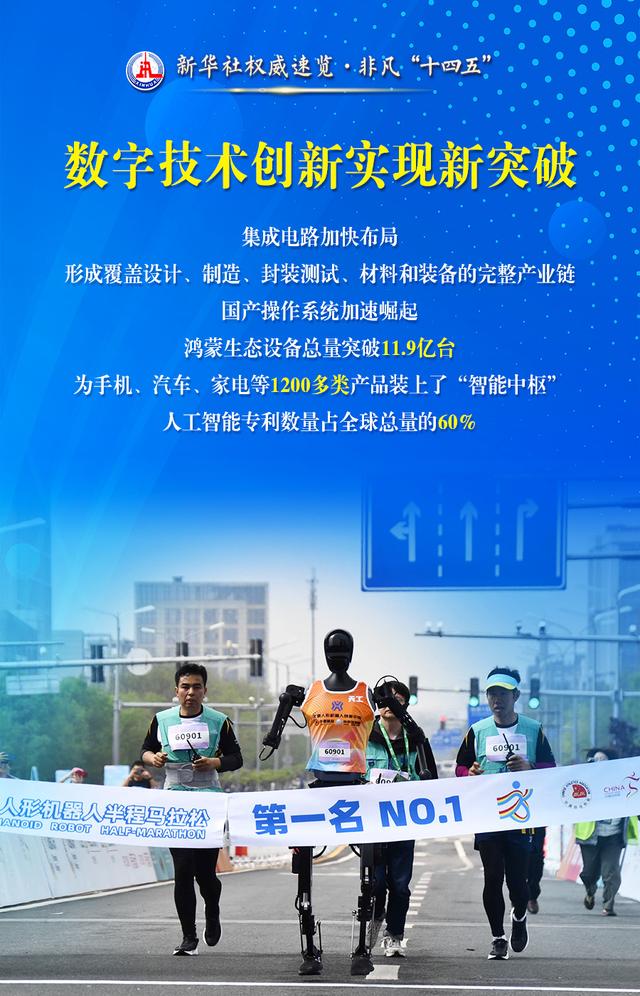 新华社权威速览·非凡“十四五”｜“数字中国”建设成就，成绩单来了！