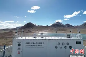 中国海拔最高人工影响天气观测平台在新疆建成运行图片