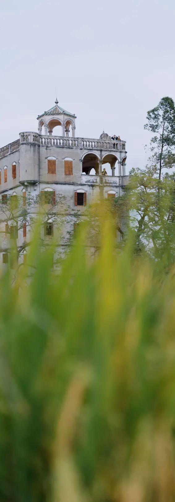 碉楼秋韵，揽胜塘口！快来开平这里把整个秋天“揽"入怀中