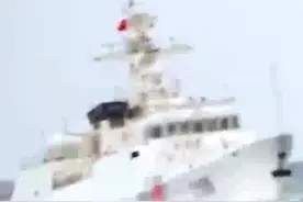 台“海巡署”英文喊话遭中国海警回击:说中文!图片