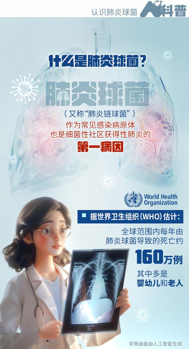 AI科普｜肺炎球菌是什么，如何预防？