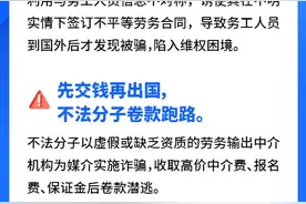 图解 | 注意！警惕出国劳务四大骗局图片