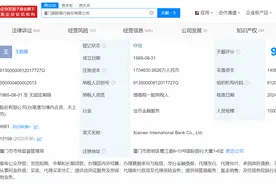 厦门国际银行增资至170.46亿元图片