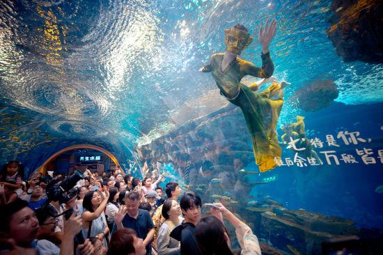 上海海昌海洋公园国庆火爆 最长节目单成吸客法宝