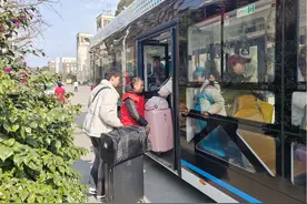 从大学校园直通机场、车站，成都公交今起开行11条“返乡专线”图片