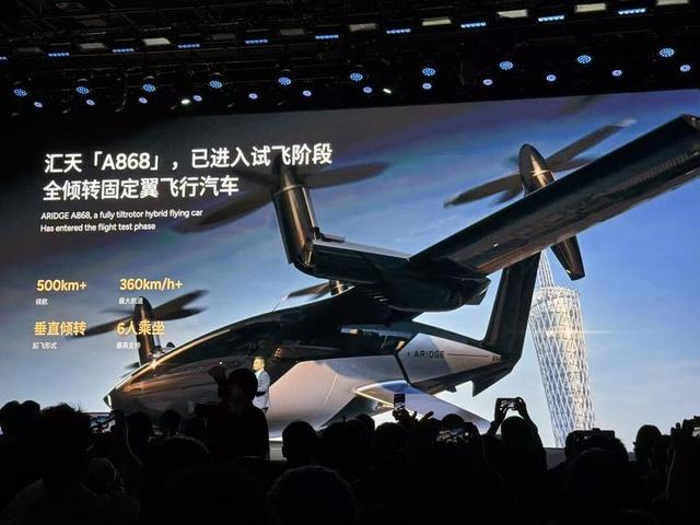 2025小鹏科技日：全倾转固定翼飞行汽车A868发布