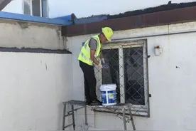 雨后，延庆小区漏雨点位抢修全面启动图片