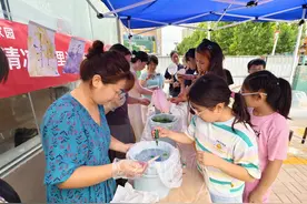 福山区清洋街道香逸中央社区开展文明社区创建活动图片