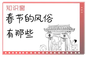 知识窗｜春节的风俗有那些图片