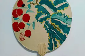 扇面画｜烟台中小学生“才艺秀”作品选登图片