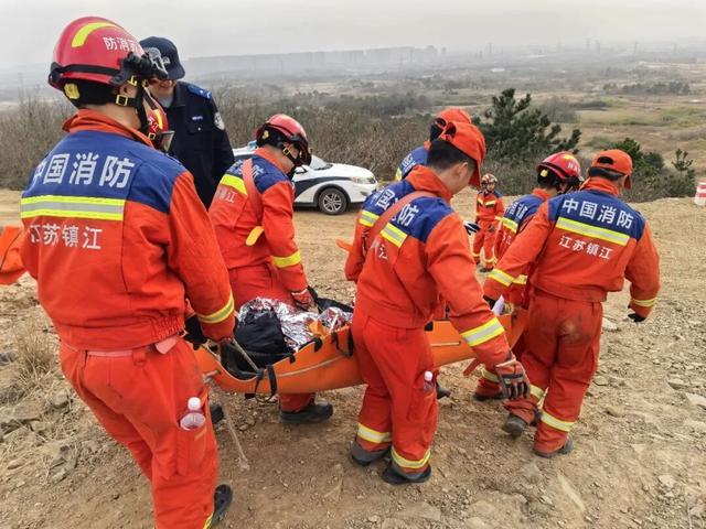事发句容，游客登山受伤！紧急救援