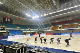 吉林省青少年短道速滑锦标赛燃动开赛图片