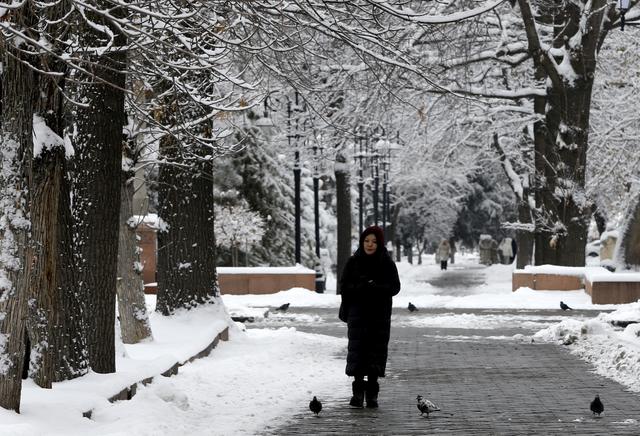 （外代二线）比什凯克降雪