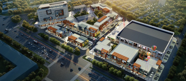 锦州：经开锦湾邻里商贸中心有序建设中