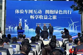 拥抱绿色出行 云南开展车网互动示范日活动图片