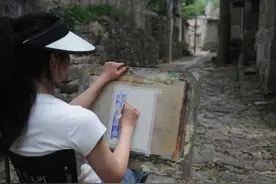 山东淄川：古村古屋古街古树成风景图片