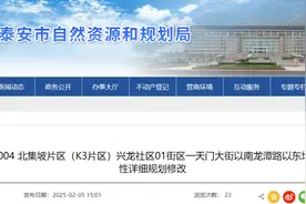 有变化！涉及北集坡、汶河产业园片区，泰安最新规划修改公示→图片