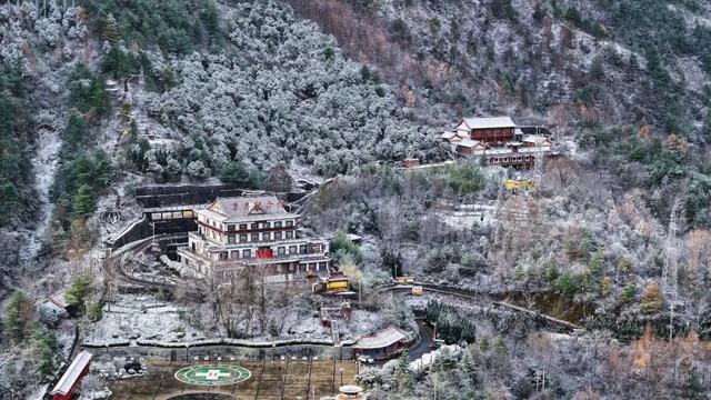 陇南康县：初雪，赠你一城清白