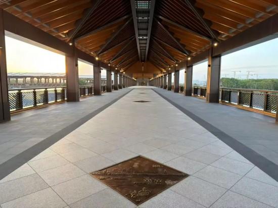 荟萃长三角地标和美景 方厅水院廊桥地刻已亮相