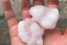 刚刚！福建下冰雹了！图片