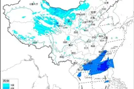 大风蓝色预警：内蒙古青海宁夏等7省区阵风可达7级图片