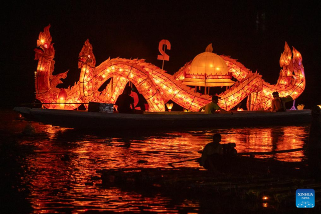 Boun Lai Heua Fai held in Luang Prabang, Laos