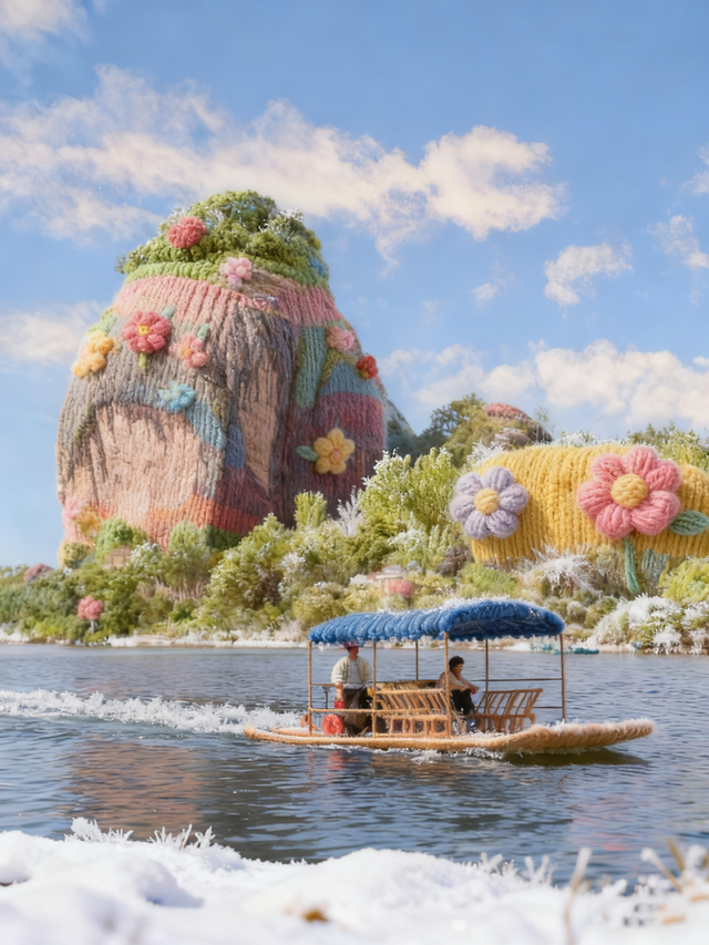 降温啦！龙虎山景点集体“穿”毛衣啦！