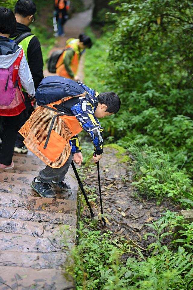 以脚步丈量生态，用行动守护文明“环保志愿‘趣’游蓉城”系列首站——大邑药师岩生态徒步环境清洁活动完美落幕
