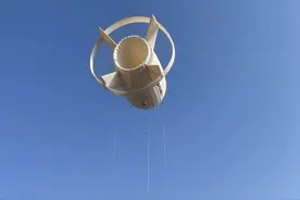 点亮电力孤岛 S1000型浮空风力发电系统在鄱阳湖试飞成功图片