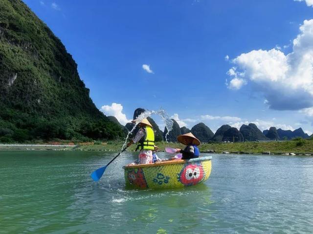 桂林漂流界迎来“新选手”！玩水一绝