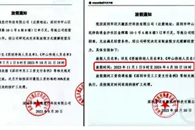 深圳一公司给员工放假10个月？工作人员：没人提离职但公司也没钱赔图片