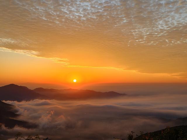 旭日+云海+朝霞…… 北京日出集齐了这些美景