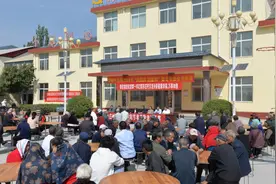 鲁信集团省派“第一书记”在帮扶村举办重阳节“孝善敬老饺子宴”活动图片