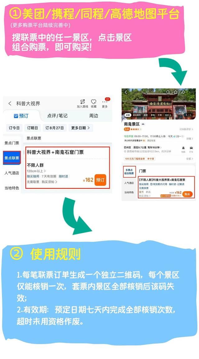科普大视界+南龛石窟+恩阳船说=一票玩遍！