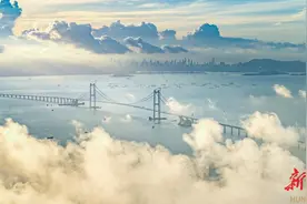深中通道今日通车，快来看看这一超级工程的湖南印记！图片