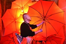 手制油布伞 传承非遗技艺图片