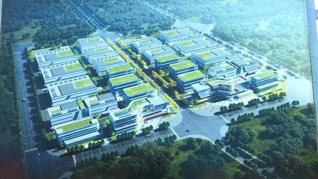 华容区半导体产业园建设驶入“快车道” 1号研发楼10月底封顶