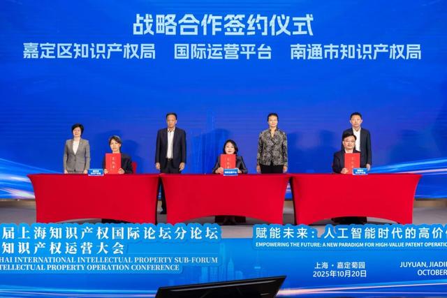 赋能未来、创新范式！第二十二届上海知识产权国际论坛分论坛暨第八届知识产权运营大会在嘉定举行