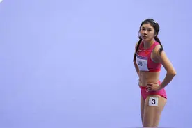 全国室内田径大奖赛南京站，吴艳妮8秒16夺女子60米栏冠军图片
