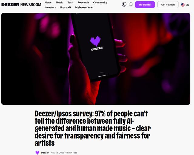 AI音乐改造音乐行业？