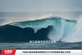 宁波舟山港总体规划获批预计2035年货物吞吐量达18亿吨视频封面