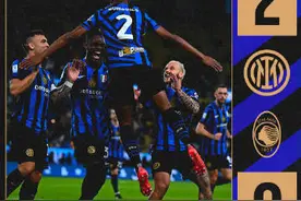 冲击四连冠！国米连续四年晋级意超杯决赛，此前已三连冠， 梅开二度！邓弗里斯一战追上荷兰三剑客图片