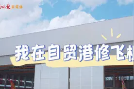 自贸港观察·焦点 | 我在自贸港修飞机图片