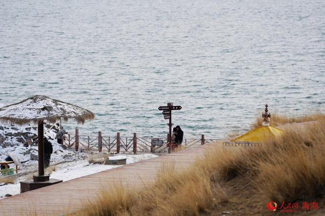 冬日青海湖