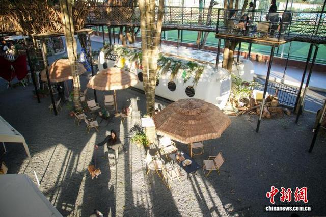 广西南宁：老油库“变身”工业风网红街区