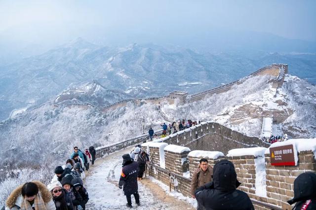 江山如此多娇！雪后八达岭分外妖娆