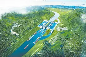 平陆运河建设稳步推进 江海联运大通道图片