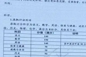 广州中考分值或将调整？网传征求意见稿：数学增加30分图片