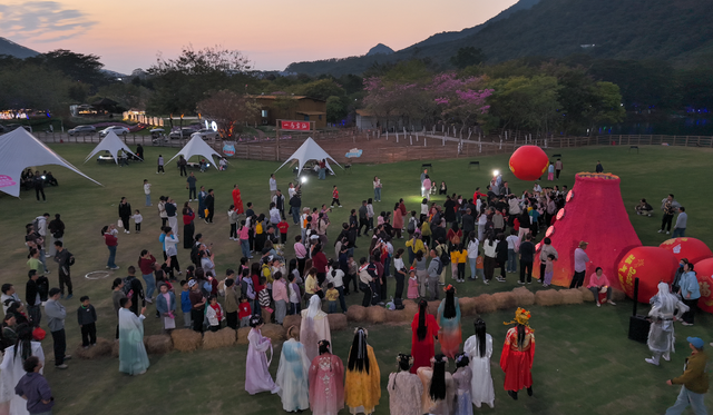 三天迎客创新高！白水寨“寻仙转运”持续火爆，年味不减等你赴约